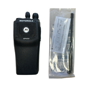 Motorola EP450 UHF Radio LAH65QDC9AA2AN & PMAE4016 Antenna Only